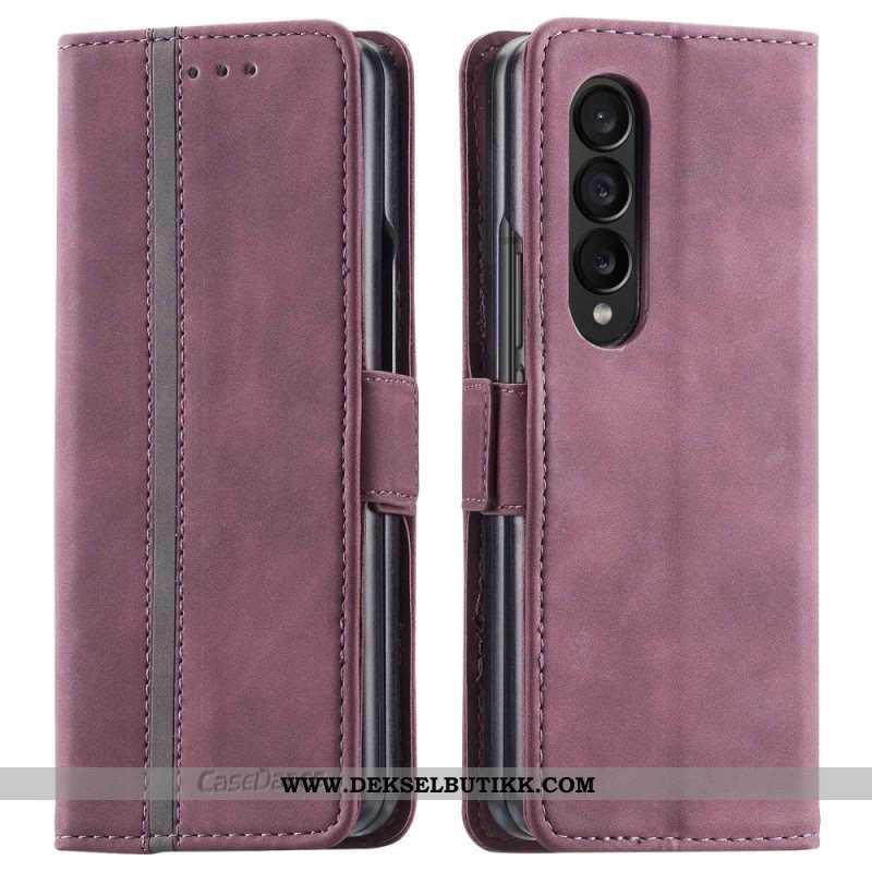 Folio Deksel Til Samsung Galaxy Z Fold 4 Casedance Serie Waltz 001