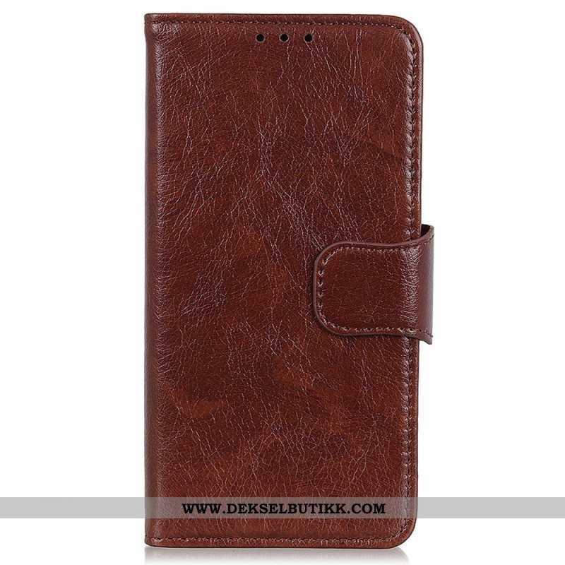 Folio Deksel Til Sony Xperia 5 IV Nappa Split Leather