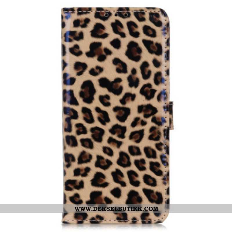 Folio Deksel Til Xiaomi 13 Lite Leopard