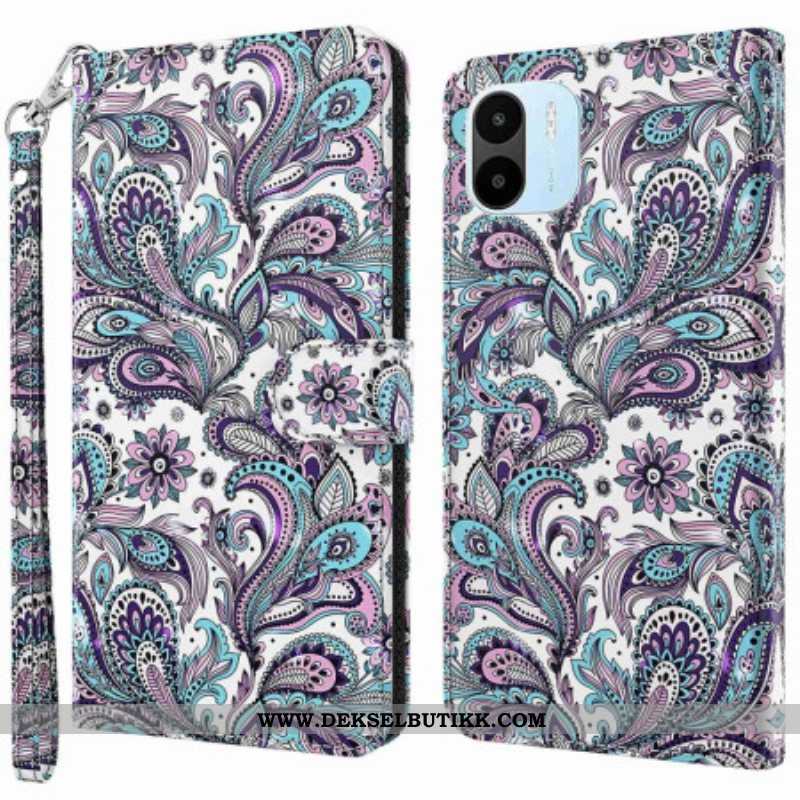 Folio Deksel Til Xiaomi Redmi A1 Paisley