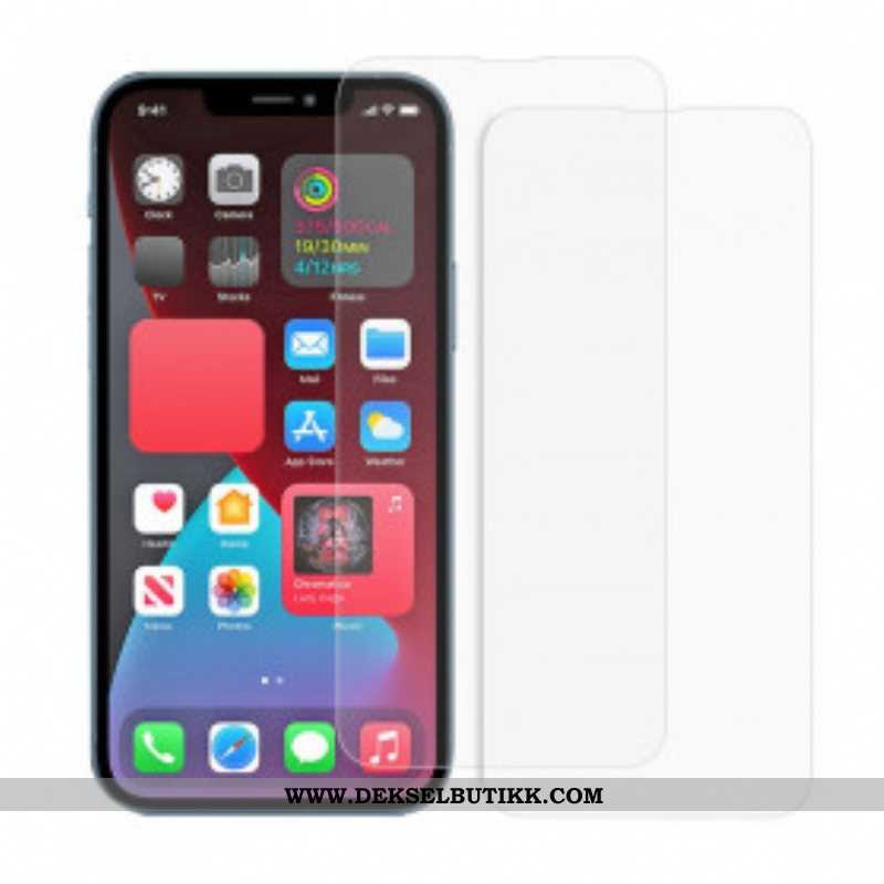 Herdet Glassbeskyttelse (2 Stk) For Skjermen På iPhone 13 Pro Max