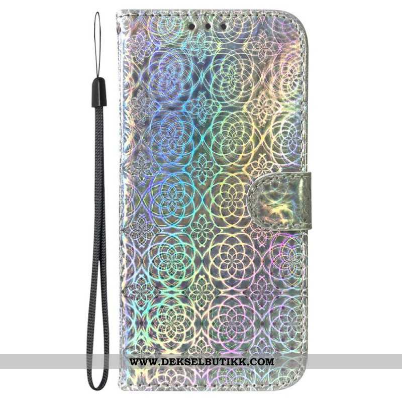 Lærdeksel Til Samsung Galaxy M13 Disco-stil