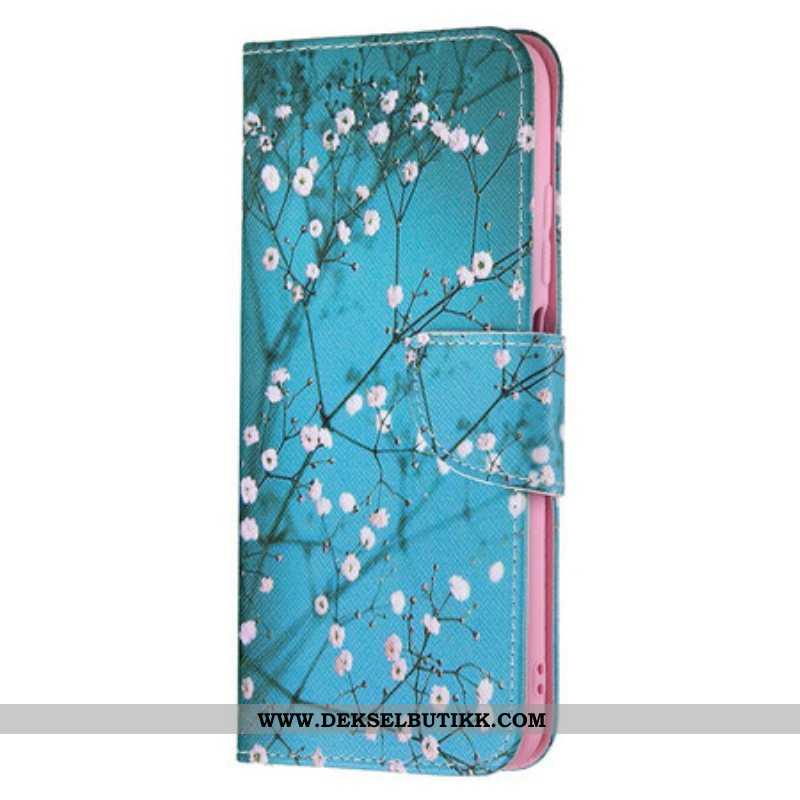 Lærdeksel Til Xiaomi Redmi Note 10 5G Blossom Tree