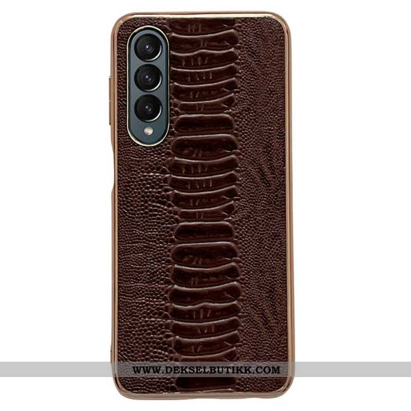 Mobildeksel Til Samsung Galaxy Z Fold 4 Croco Line