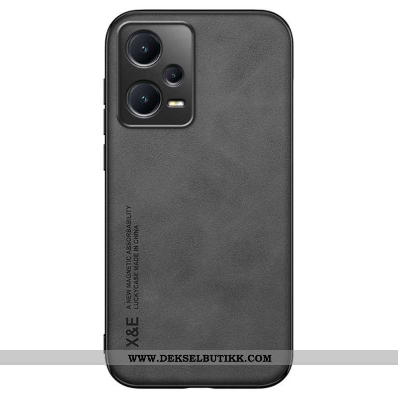 Mobildeksel Til Xiaomi Redmi Note 12 Pro X&e Leather Effect Leather