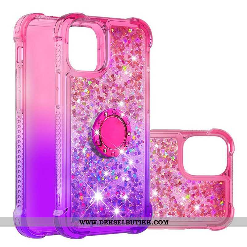 Mobildeksel Til iPhone 13 Mini Glitter Ring-bracket