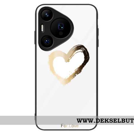 Deksel Huawei Pura 70 Pro Gyldent Hjerte