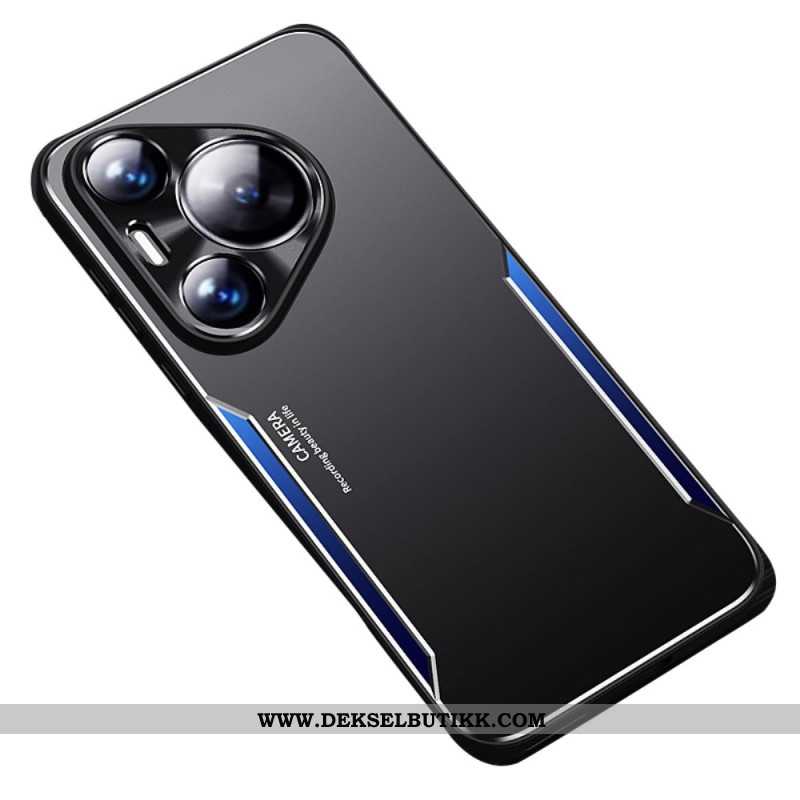 Deksel Huawei Pura 70 Pro Mobildeksel Metalleffekt