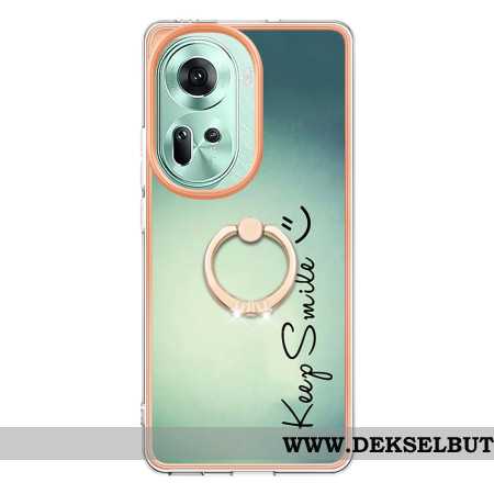 Deksel Oppo Reno 11 5g Keep Smile Ring Holder