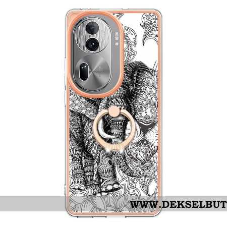 Deksel Oppo Reno 11 Pro 5g Elephant Totem Support Ring Beskyttelse Deksel