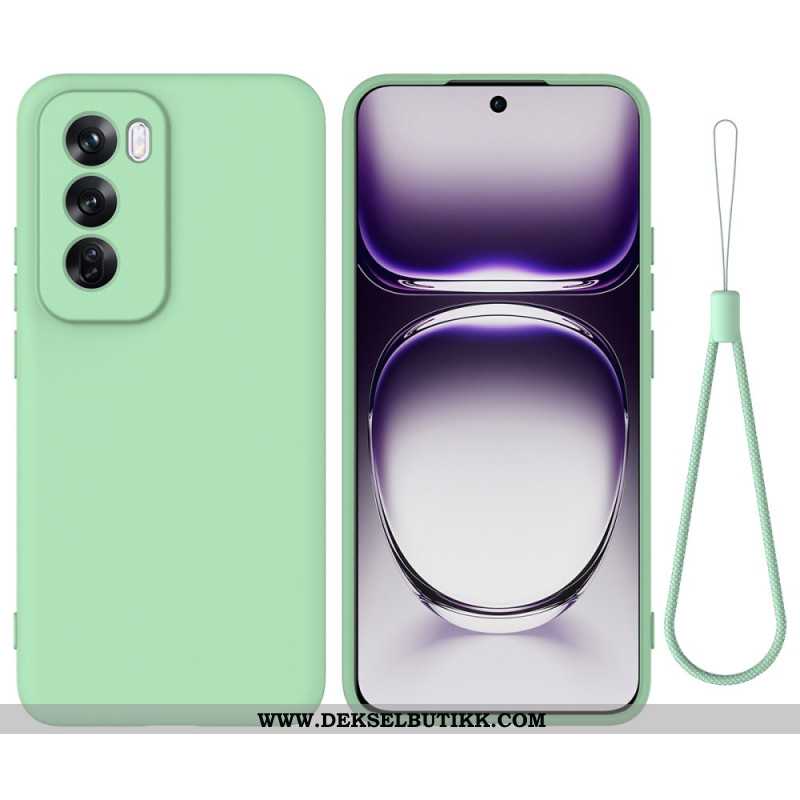 Deksel Oppo Reno 12 Pro 5g Flytende Silikon Beskyttelse Deksel