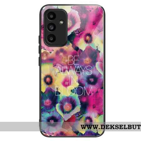 Deksel Samsung Galaxy A15 5g Fargerike Blomster I Herdet Glass