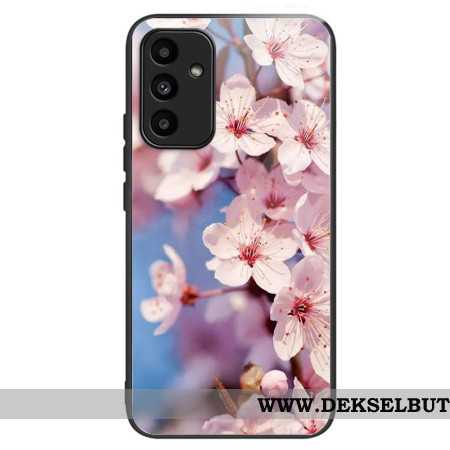 Deksel Samsung Galaxy A15 5g Ferskenblomster Av Herdet Glass