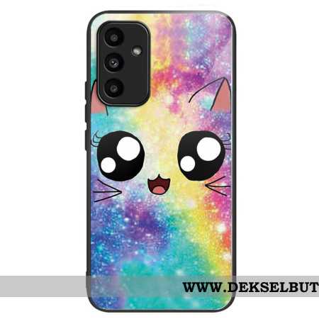 Deksel Samsung Galaxy A15 5g Galaxy Cat Herdet Glass