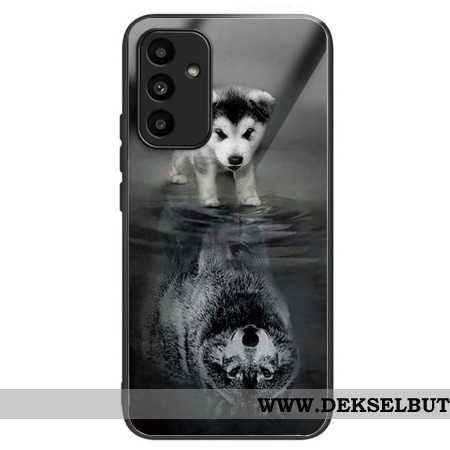 Deksel Samsung Galaxy A15 5g Puppy Dream Herdet Glass