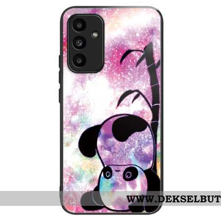 Deksel Samsung Galaxy A15 5g Søt Panda Herdet Glass Beskyttelse Deksel