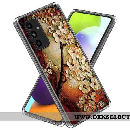 Deksel Samsung Galaxy A15 Malte Blomster Beskyttelse Deksel