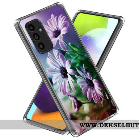 Deksel Samsung Galaxy A15 Mobildeksel Lilla Krysantemum