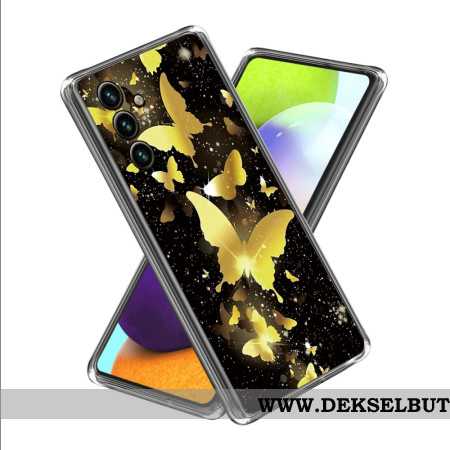 Deksel Samsung Galaxy A15 Mobildeksel Lyse Sommerfugler