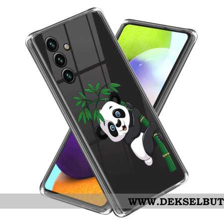 Deksel Samsung Galaxy A15 Panda Og Bambus Mønsteretui