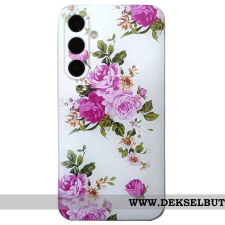 Deksel Samsung Galaxy A16 5g Mobildeksel Elegant Blomstermønster