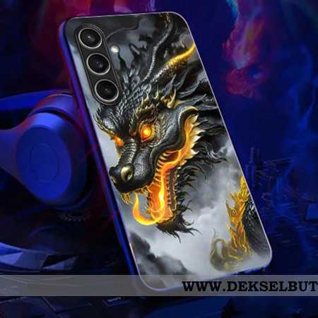 Deksel Samsung Galaxy A16 5g Ring Flash Series Black Dragon Beskyttelse Deksel