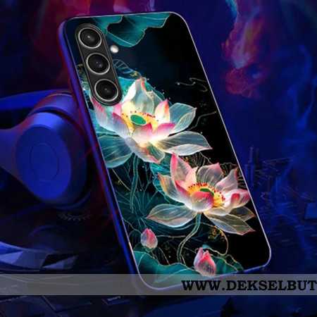 Deksel Samsung Galaxy A16 5g Ring Flash Series Crystal Lotus Beskyttelse Deksel