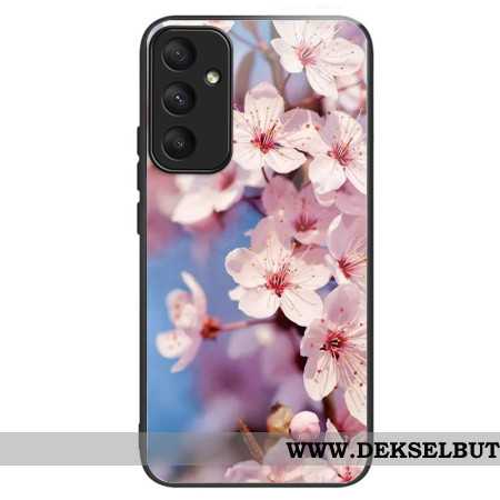 Deksel Samsung Galaxy A55 5g Ferskenblomster Av Herdet Glass