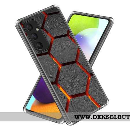 Deksel Samsung Galaxy A55 5g Geometrisk Mørk