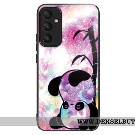 Deksel Samsung Galaxy A55 5g Søt Panda Herdet Glass Beskyttelse Deksel