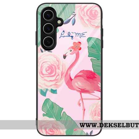 Deksel Samsung Galaxy S24 Fe Flamingo Herdet Glass Beskyttelse Deksel