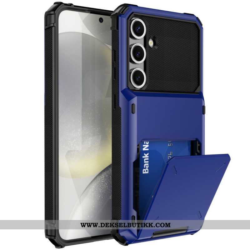 Deksel Samsung Galaxy S24 Fe Flip Card Holder Beskyttelse Deksel