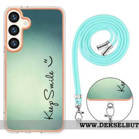 Deksel Samsung Galaxy S24 Plus 5g Hold Smile Cordon