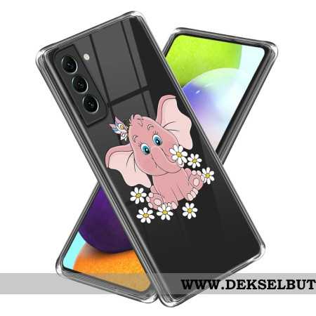 Deksel Samsung Galaxy S24 Plus 5g Mobildeksel Rosa Elefant