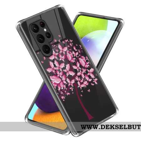 Deksel Samsung Galaxy S24 Ultra 5g Rosa Blomster