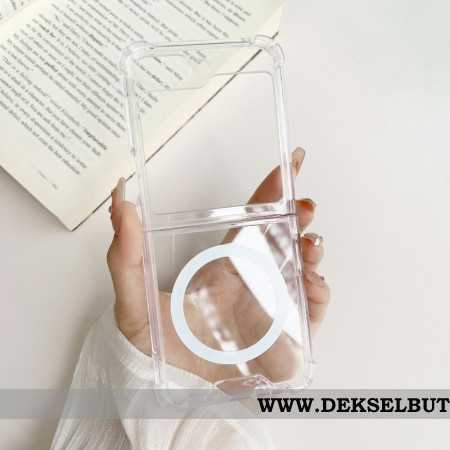 Deksel Samsung Galaxy Z Flip 5 Transparent Magsafe-kompatibel