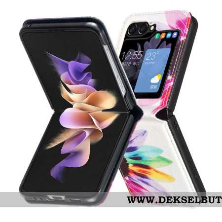 Deksel Samsung Galaxy Z Flip 6 Akvarellblomst