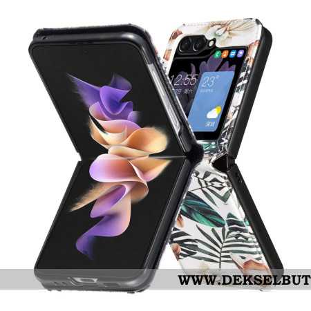 Deksel Samsung Galaxy Z Flip 6 Blader Og Blomster