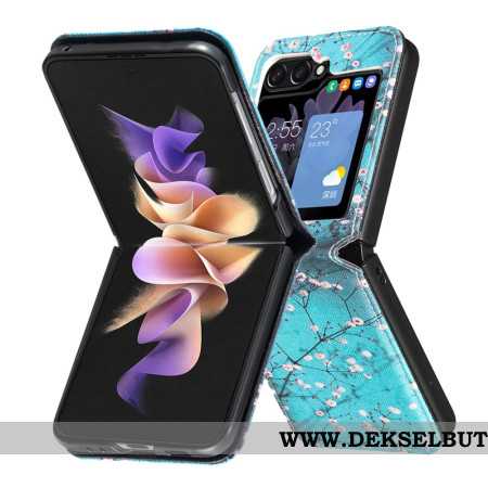 Deksel Samsung Galaxy Z Flip 6 Mobildeksel Plommeblomster