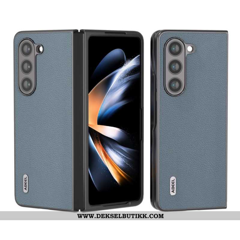 Deksel Samsung Galaxy Z Fold 5 Teksturert Skinn