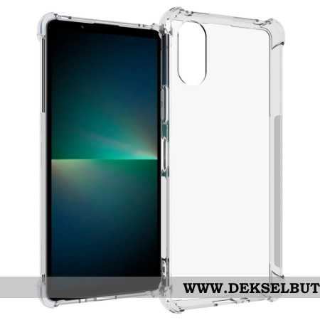 Deksel Sony Xperia 10 Vi Transparente Forsterkede Hjørner Beskyttelse Deksel