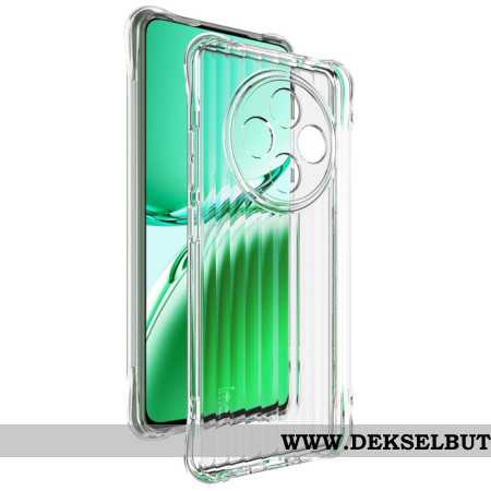 Deksel Til Oppo Reno 12f 5g Transparent Wavy Texture Med Imak Airbag