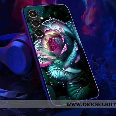 Deksel Til Samsung Galaxy A16 5g Ring Flash Series Flower