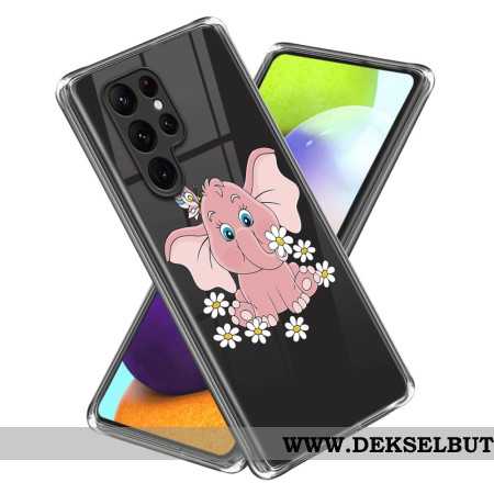 Deksel Til Samsung Galaxy S24 Ultra 5g Rosa Elefant