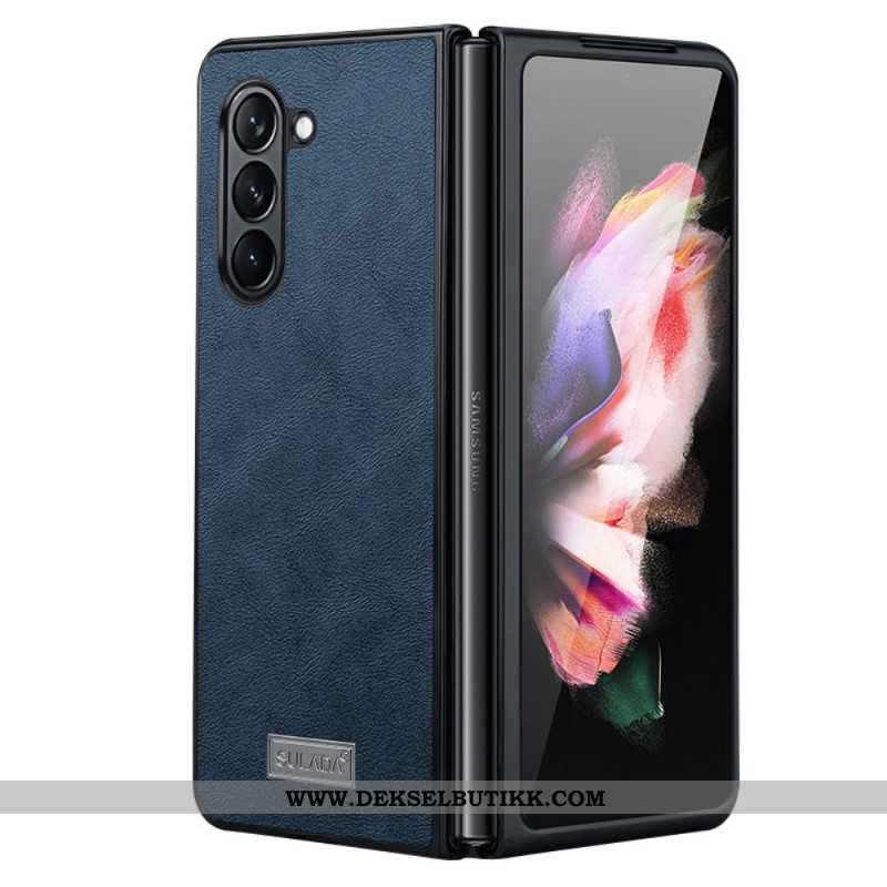 Deksel Til Samsung Galaxy Z Fold 5 Elegance Leather Abeel