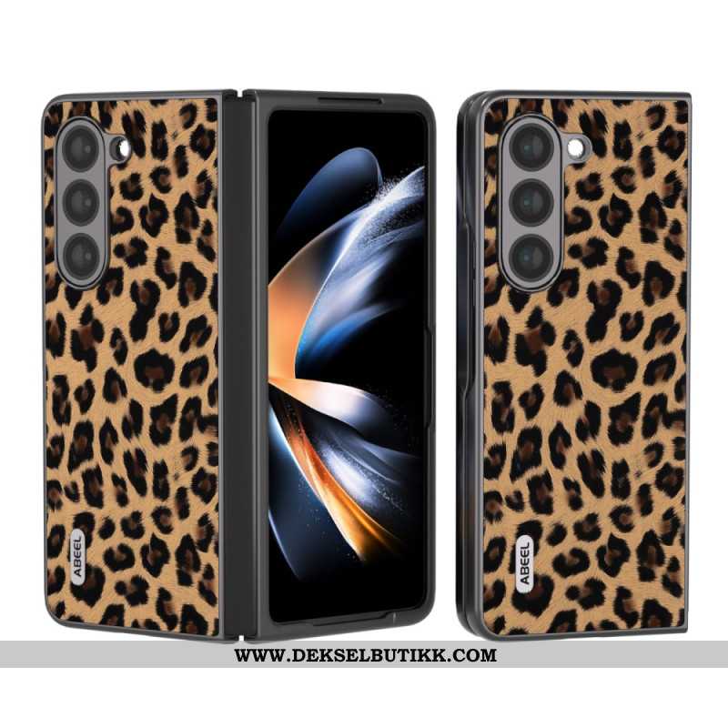 Deksel Til Samsung Galaxy Z Fold 5 Leopard Abeel