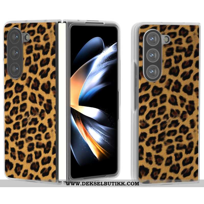 Deksel Til Samsung Galaxy Z Fold 6 Leopardstil