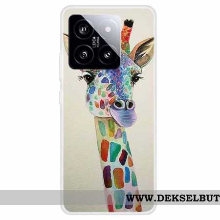 Deksel Til Xiaomi 14 Fargerik Giraff