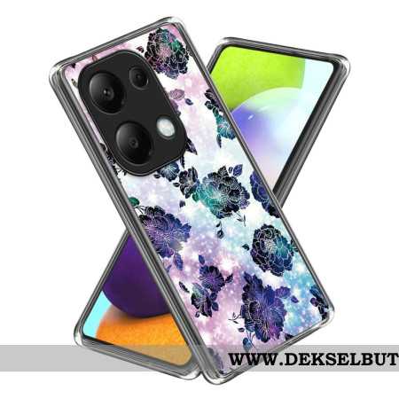 Deksel Til Xiaomi Redmi Note 13 Pro 4g Lilla Blomster