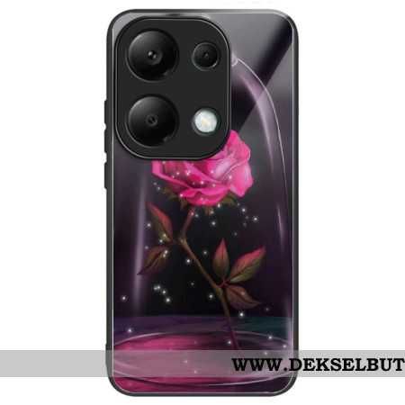 Deksel Til Xiaomi Redmi Note 13 Pro 4g Rosa Herdet Glass